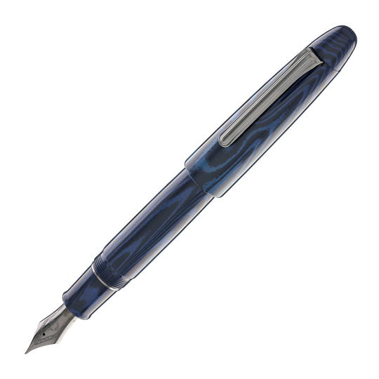 Sailor King of Pens Fountain Pen in Ebonite Blue Phoenix - 21kt Gold Nib