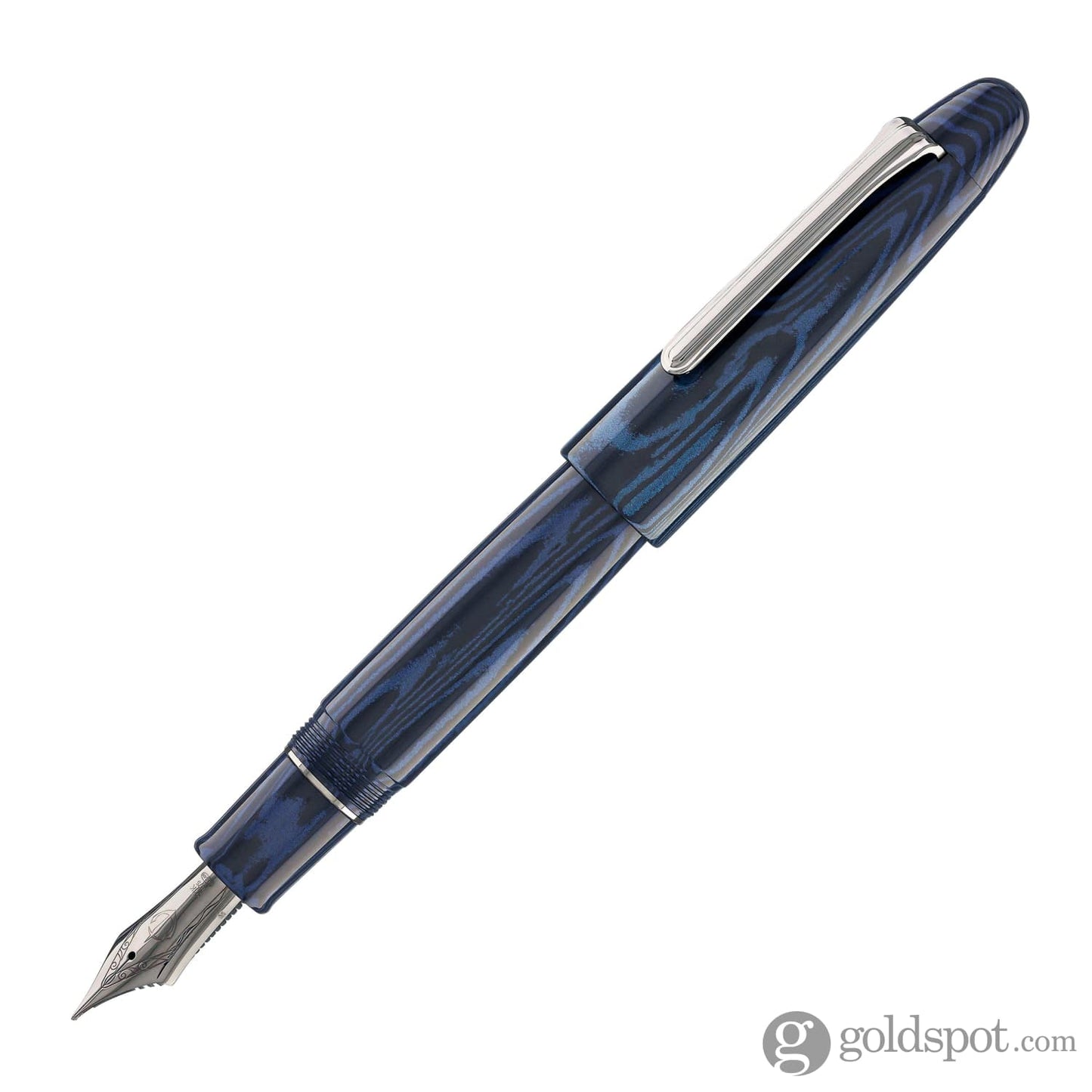 Sailor King of Pens Fountain Pen in Ebonite Blue Phoenix 21kt Gold Nib Fountain Pen