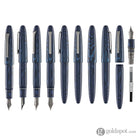 Sailor King of Pens Fountain Pen in Ebonite Blue Phoenix 21kt Gold Nib Fountain Pen