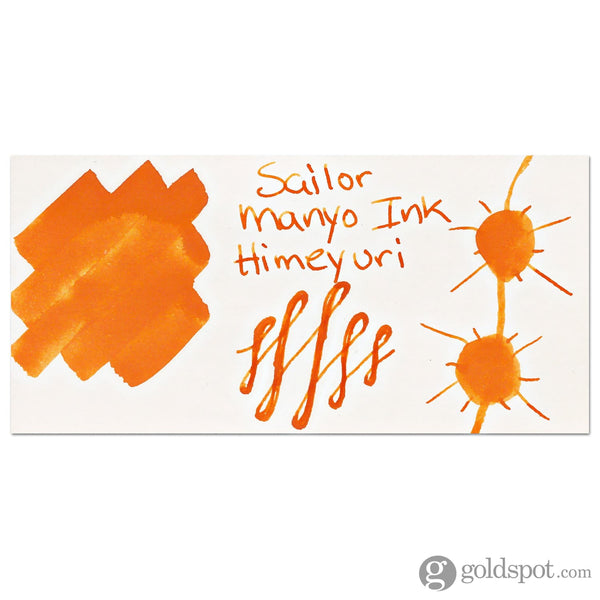 Sailor Manyo 5th Anniversary Bottled Ink in ‘Himeyuri’ Starlily (Orange) - 50 mL Bottled Ink