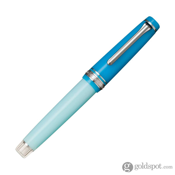 Sailor Pro Gear Regular Blue Train Fountain Pen - 21kt Gold Nib Fountain Pen