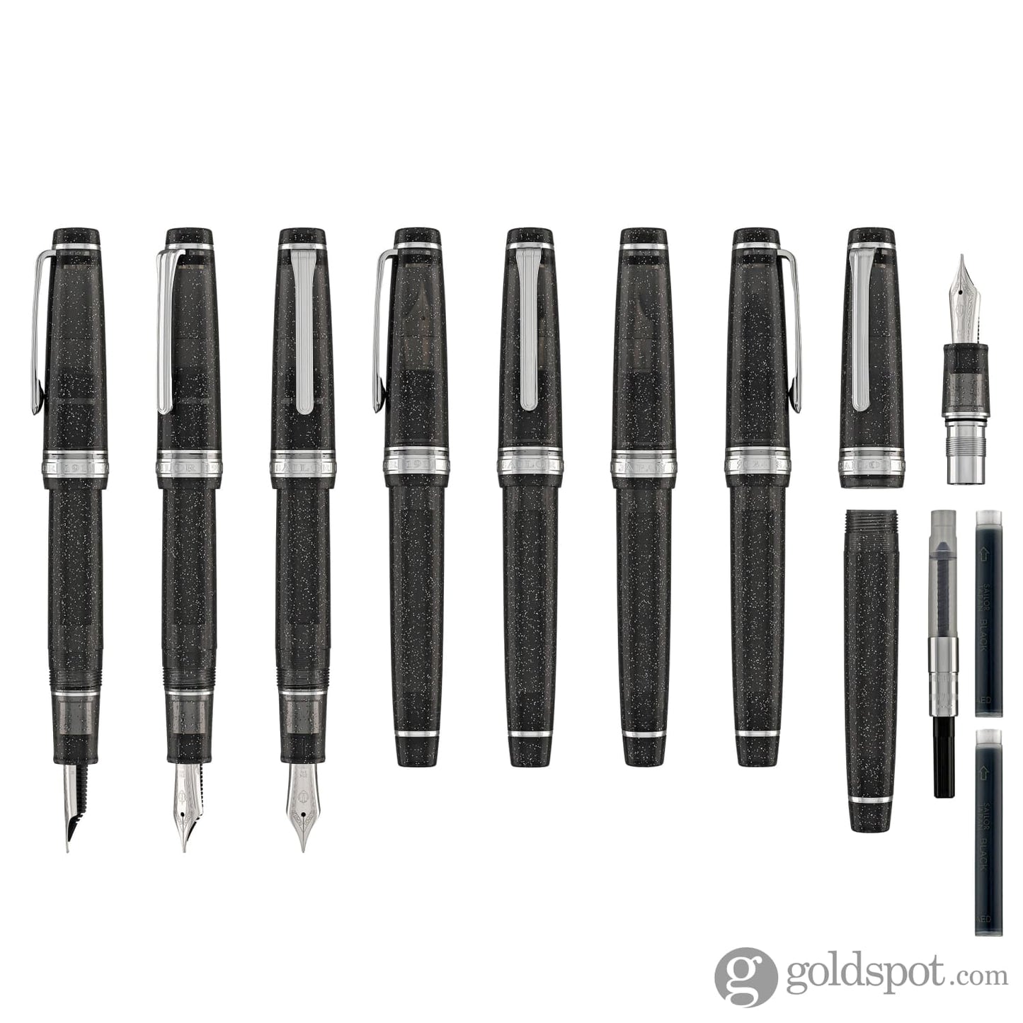 Sailor Pro Gear Regular Fountain Pen in Celestial Gray - 21kt Gold Fountain Pen