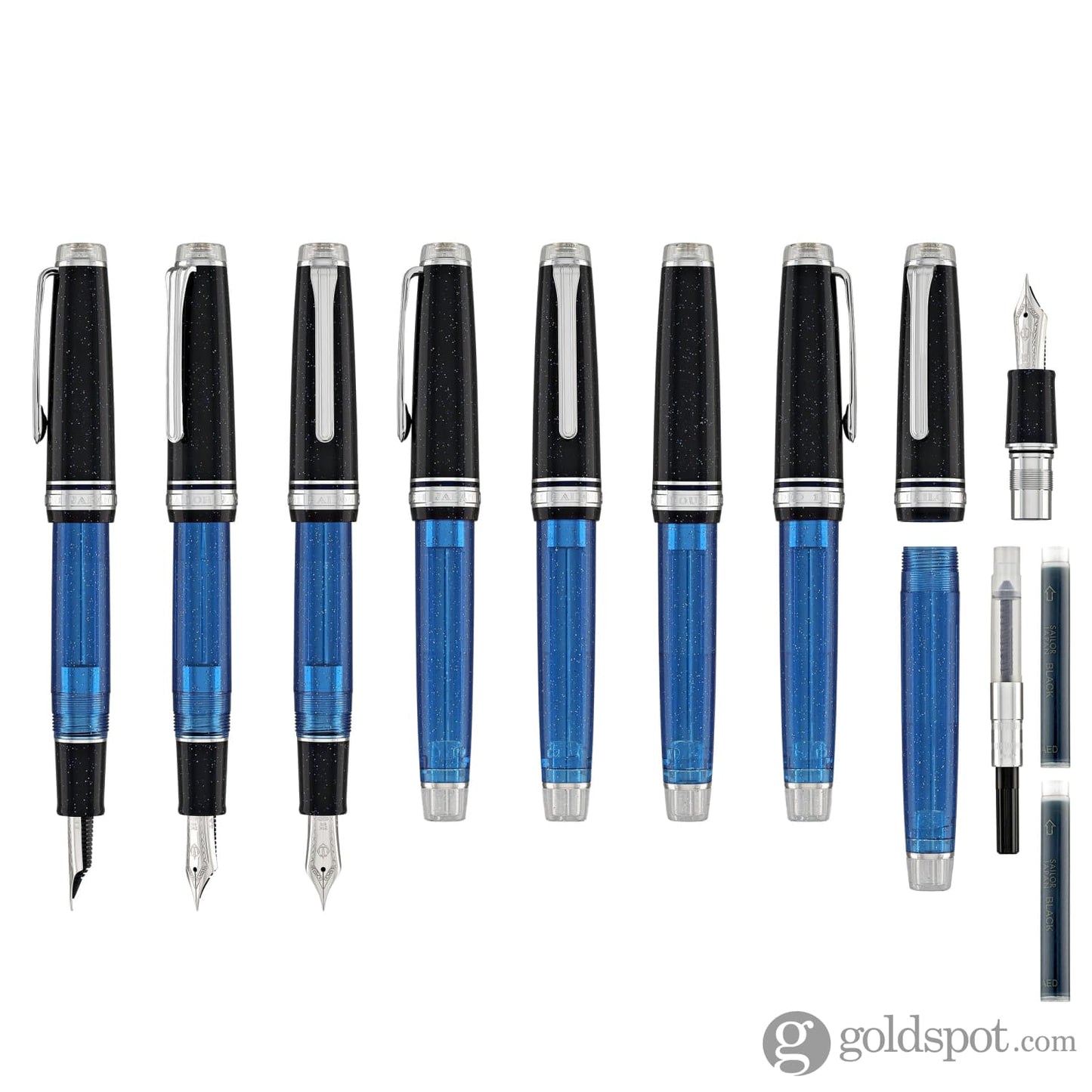 Sailor Pro Gear Regular Fountain Pen in Iris Nebula - 21kt Gold Fountain Pen