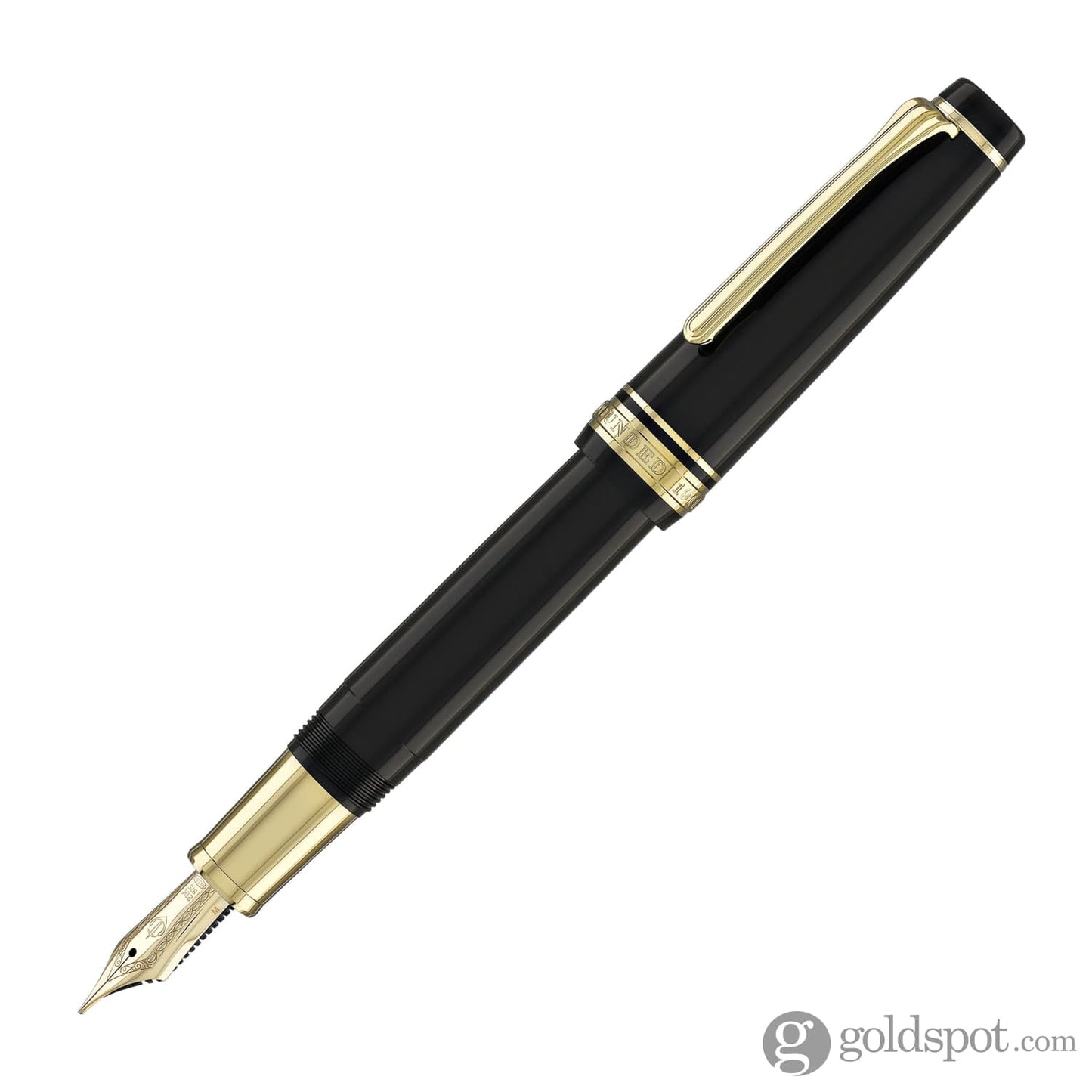 Sailor Pro Gear Regular Fountain Pen in Roppongi Gold - 21kt Gold Fountain Pen