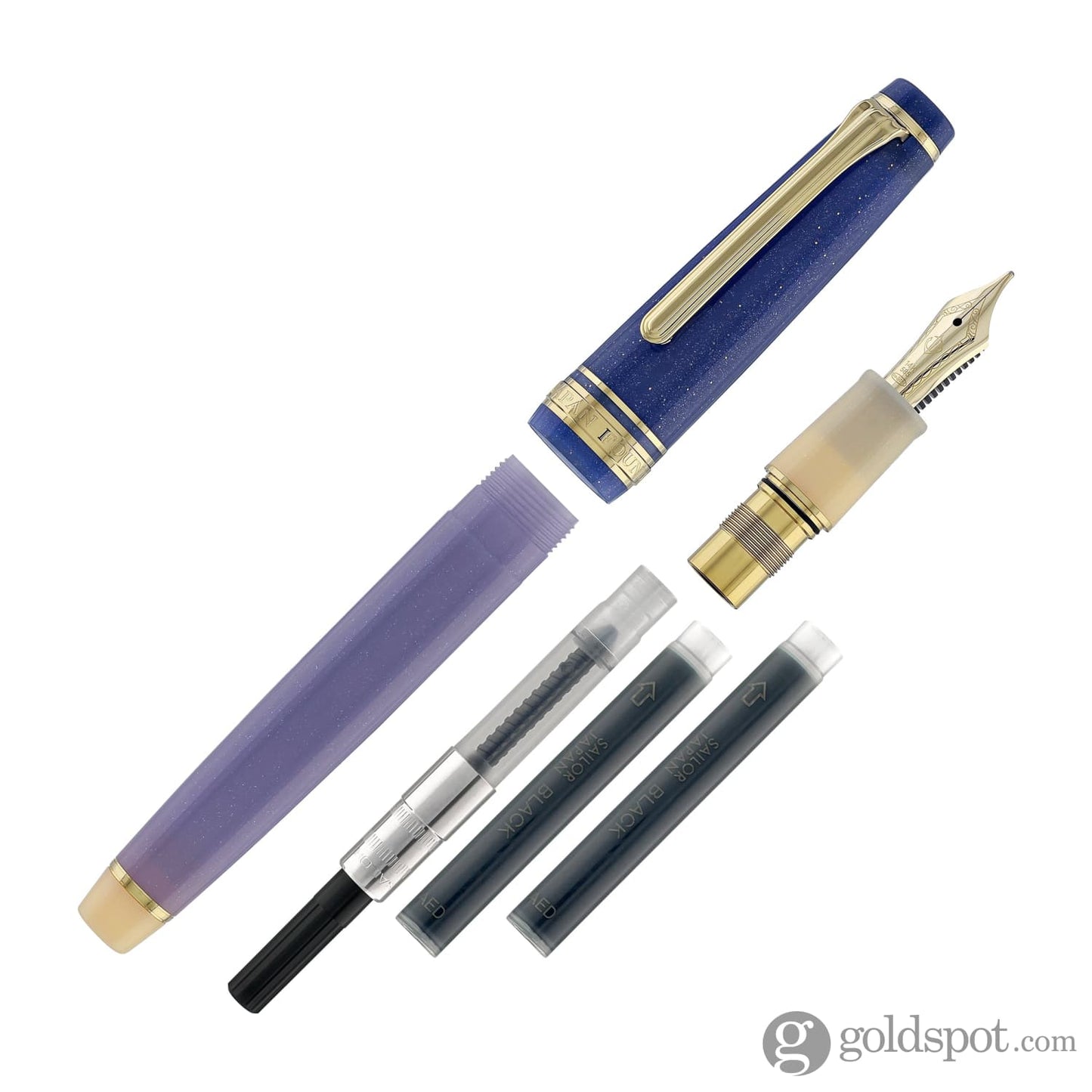Sailor Pro Gear Slim Fountain Pen in Dreamy Hour - 14kt Gold Fountain Pen