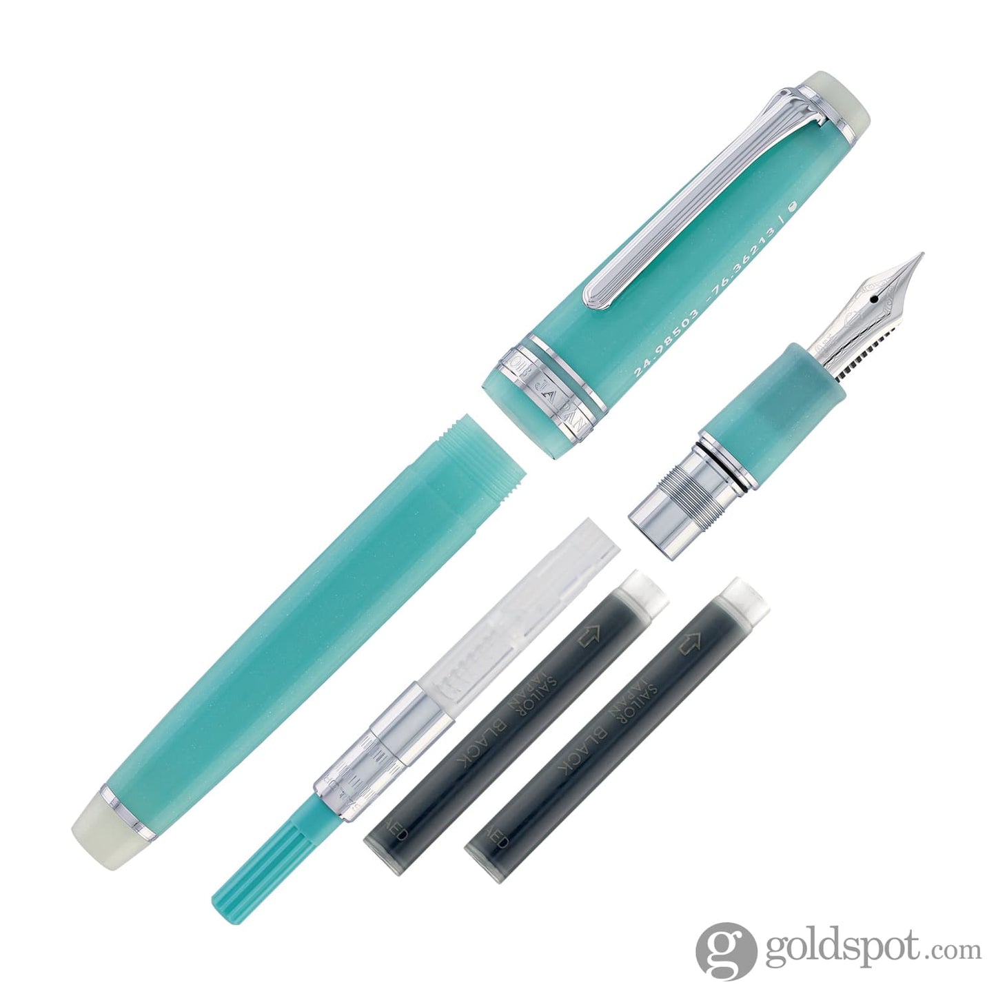 Sailor Pro Gear Slim Fountain Pen in Eleuthera Island - 14kt Gold Fountain Pen