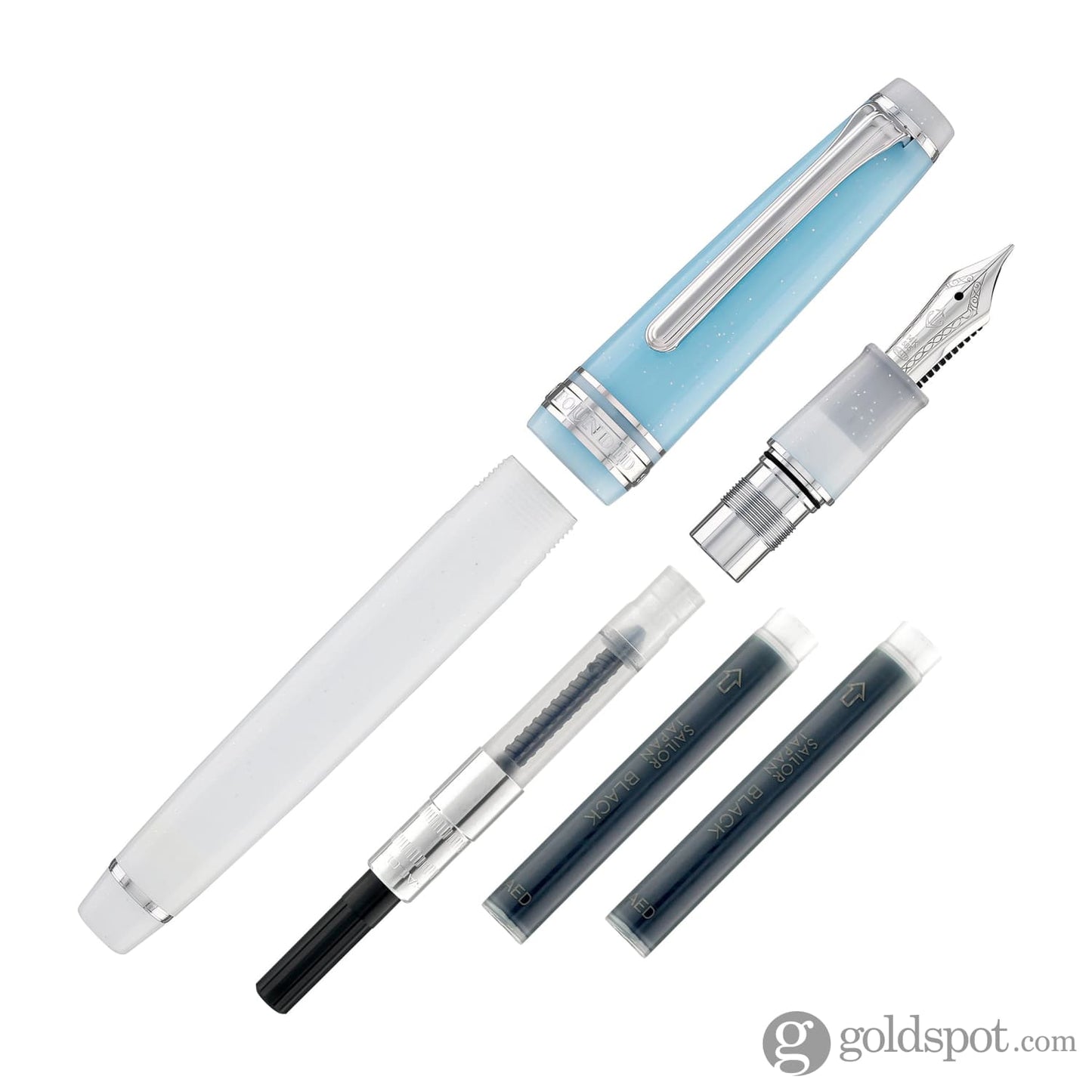 Sailor Pro Gear Slim Fountain Pen in Sapporo Snow Festival - 14K Gold Limited Edition Fountain Pen