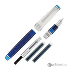 Sailor Pro Gear Slim Fountain Pen in Sunlight from the Ocean Floor with Silver Trim - 14K Gold Fountain Pen