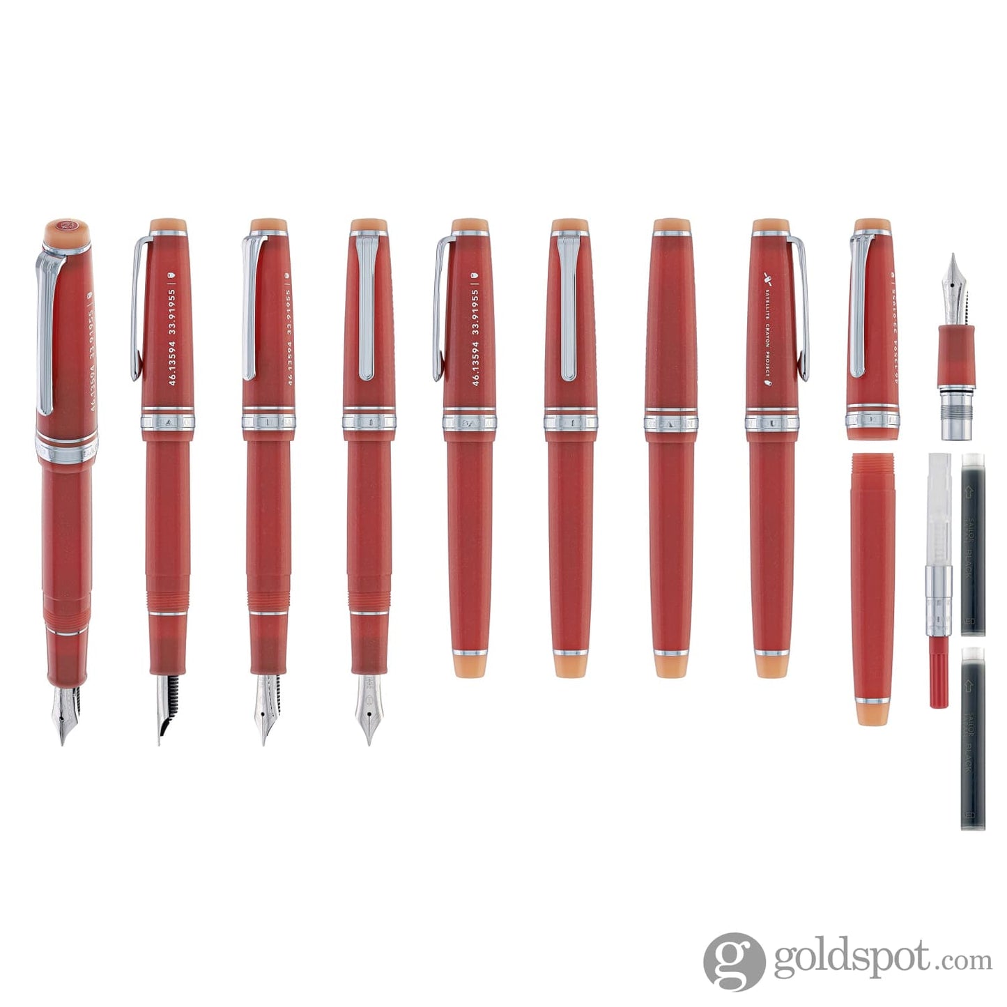 Sailor Pro Gear Slim Fountain Pen in Syvash - 14kt Gold Fountain Pen