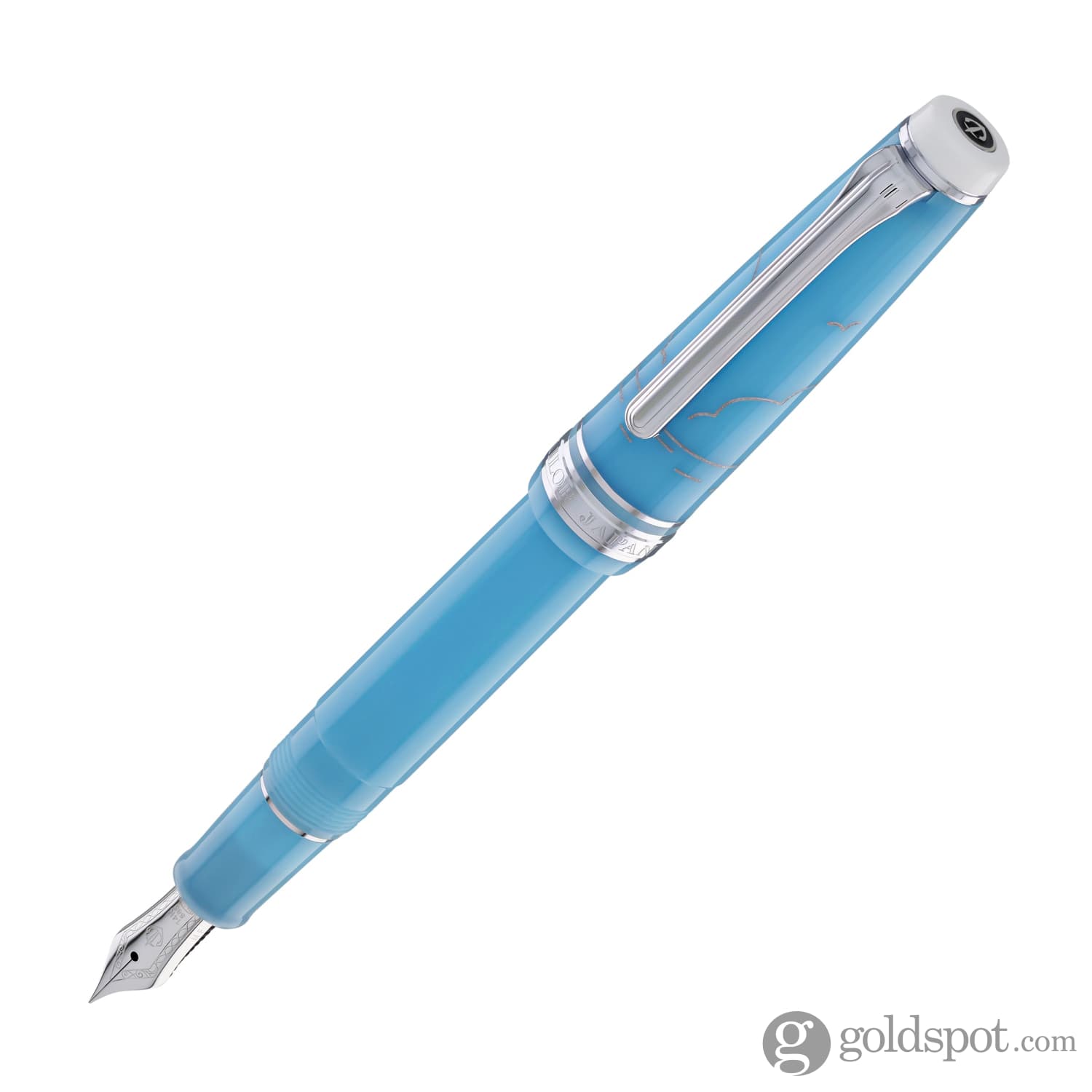 SAILOR Professional Gear Blue-Lagoon 万年筆 Sailor Pro Gear Slim Japanese Scenery Series Fountain Pen in