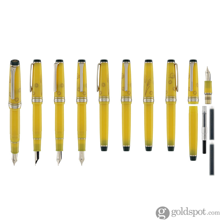 Sailor Pro Gear Slim Japanese Scenery Series Fountain Pen in Tasogare - 14kt Gold Fountain Pen