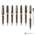 Sailor Pro Gear Slim Shikiori Noyama No Uta Ballpoint Pen in Hawk Apprentice - ’Waka-taka’ with Gold Trim Ballpoint Pens