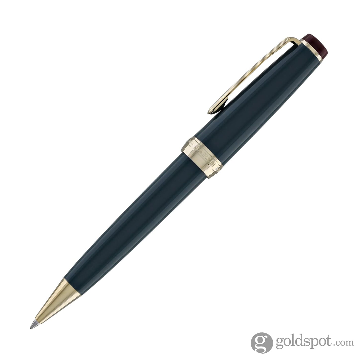 Sailor Pro Gear Slim Shikiori Noyama No Uta Ballpoint Pen in Pheasant’s Treble - ’Kiji’ with Gold Trim Ballpoint Pens