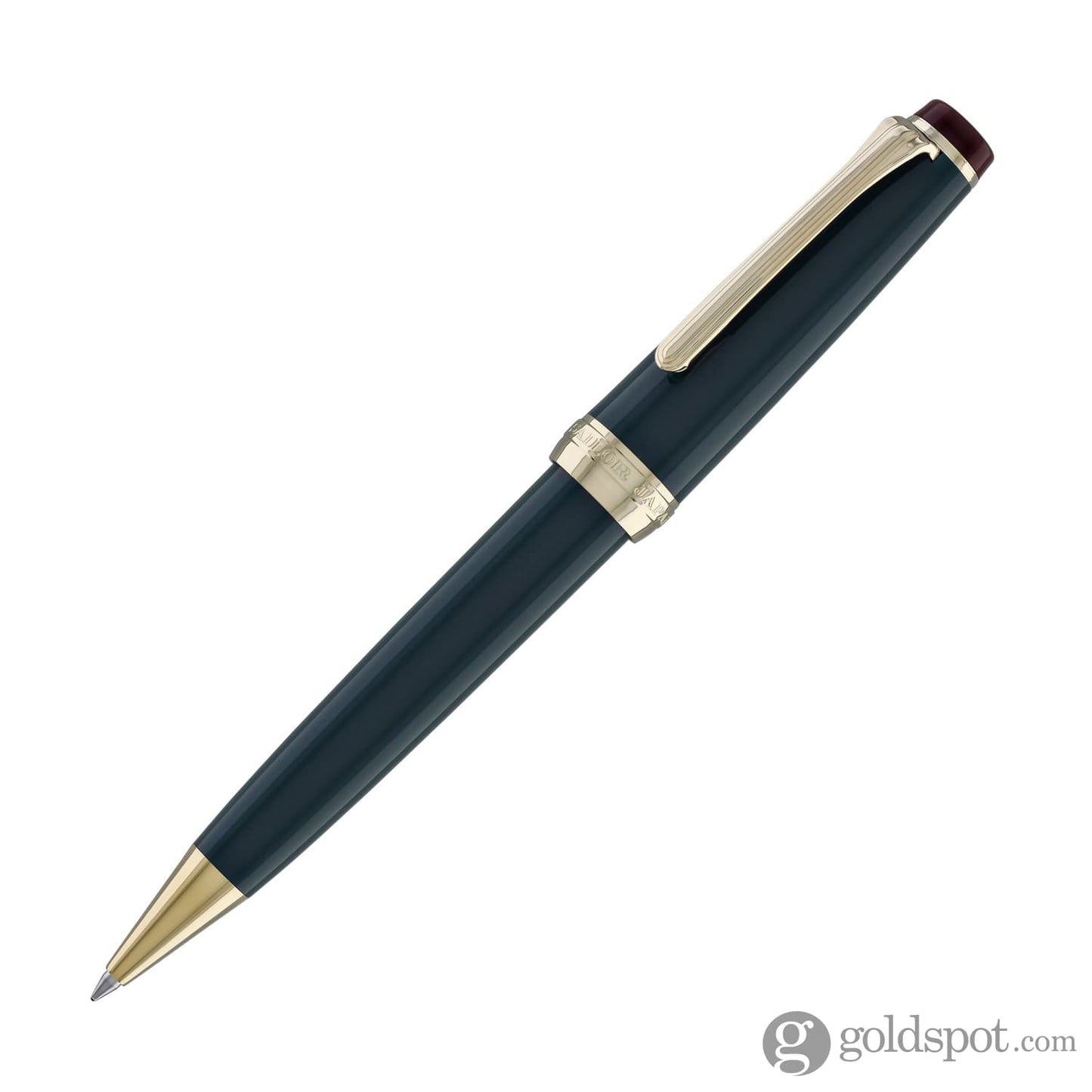 Sailor Pro Gear Slim Shikiori Noyama No Uta Ballpoint Pen in Pheasant’s Treble - ’Kiji’ with Gold Trim Ballpoint Pens