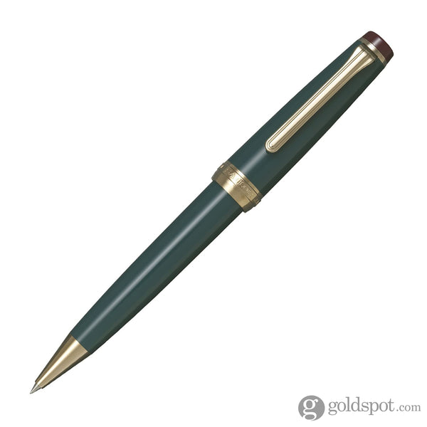 Sailor Pro Gear Slim Shikiori Noyama No Uta Ballpoint Pen in Pheasant’s Treble - ’Kiji’ with Gold Trim Ballpoint Pens