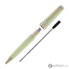 Sailor Pro Gear Slim Shikiori Noyama No Uta Ballpoint Pen in Warbling is in the Air - ’Haru-tsuge-dori’ with Gold Trim Ballpoint Pens