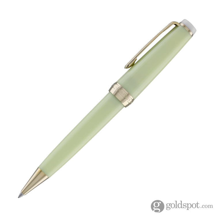 Sailor Pro Gear Slim Shikiori Noyama No Uta Ballpoint Pen in Warbling is in the Air - ’Haru-tsuge-dori’ with Gold Trim Ballpoint Pens