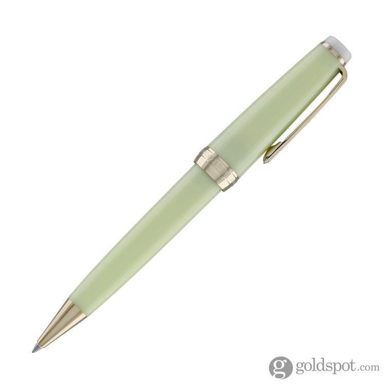 Sailor Pro Gear Slim Shikiori Noyama No Uta Ballpoint Pen in Warbling is in the Air - ’Haru-tsuge-dori’ with Gold Trim Ballpoint Pens