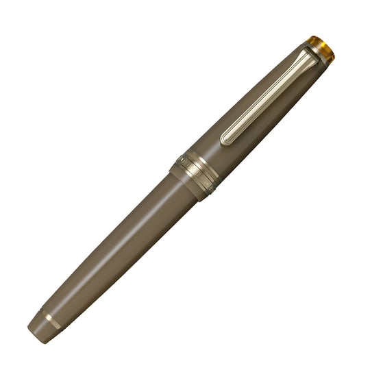 Sailor Pro Gear Slim Shikiori Noyama No Uta Fountain Pen in Hawk Apprentice - "Waka-taka" with Gold Trim - Medium Fine Point