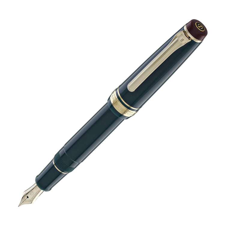 Sailor Pro Gear Slim Shikiori Noyama No Uta Fountain Pen in Pheasant’s Treble - ’Kiji’ with Gold Trim - Medium Fine Point Fountain Pen