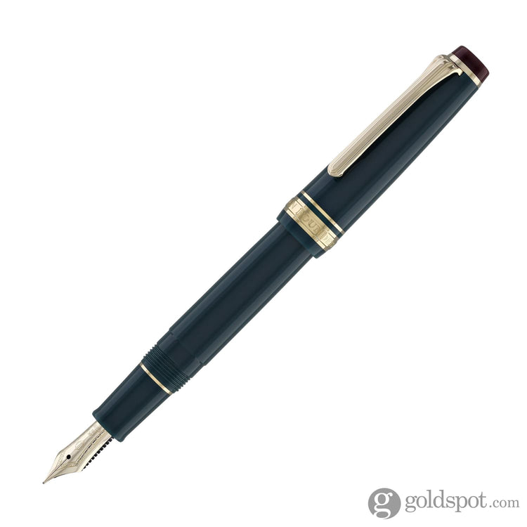 Sailor Pro Gear Slim Shikiori Noyama No Uta Fountain Pen in Pheasant’s Treble - ’Kiji’ with Gold Trim - Medium Fine Point Fountain Pen