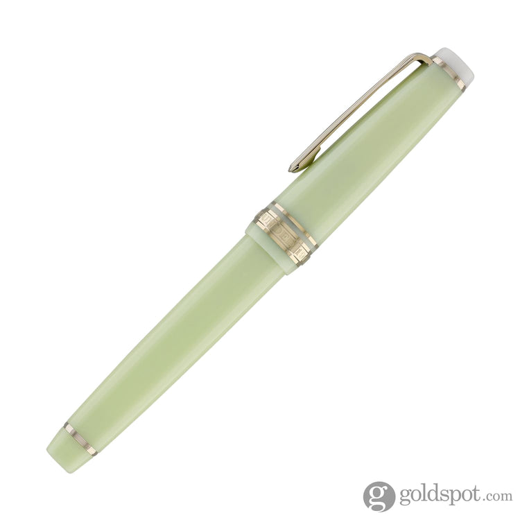 Sailor Pro Gear Slim Shikiori Noyama No Uta Fountain Pen in Warbling is in the Air - ’Haru-tsuge-dori’ with Gold Trim - Medium Fine Point