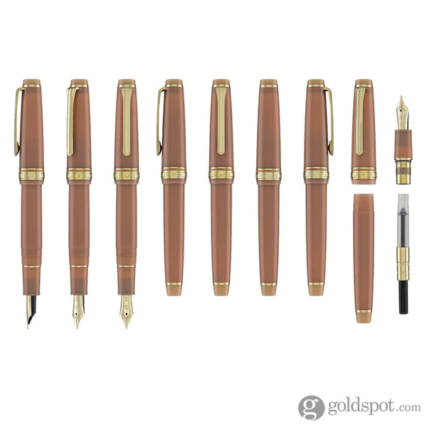 Sailor Pro Gear Slim “Wagashi” Japanese Sweets Fountain Pen in Manju Ink Set - 14K Gold Fountain Pen