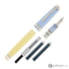 Sailor Pro Gear Smoothie Regular 2nd Edition Fountain Pen in Blue Milkshake with Rhodium Plating - 21kt Gold Nib Fountain Pen