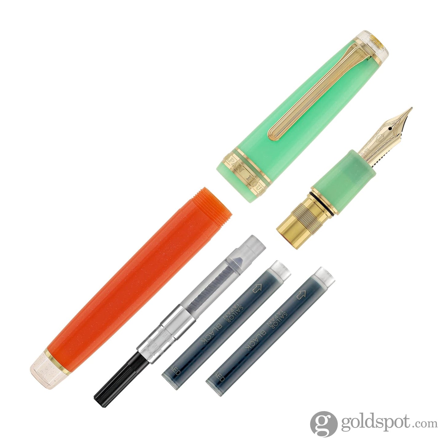 Sailor Pro Gear Smoothie Regular 2nd Edition Fountain Pen in Watermelon - 21kt Gold Nib Fountain Pen