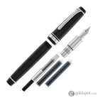 Sailor Pro Gear Standard Fountain Pen in Ginza Silver Matte Grip 21K Gold Fountain Pen
