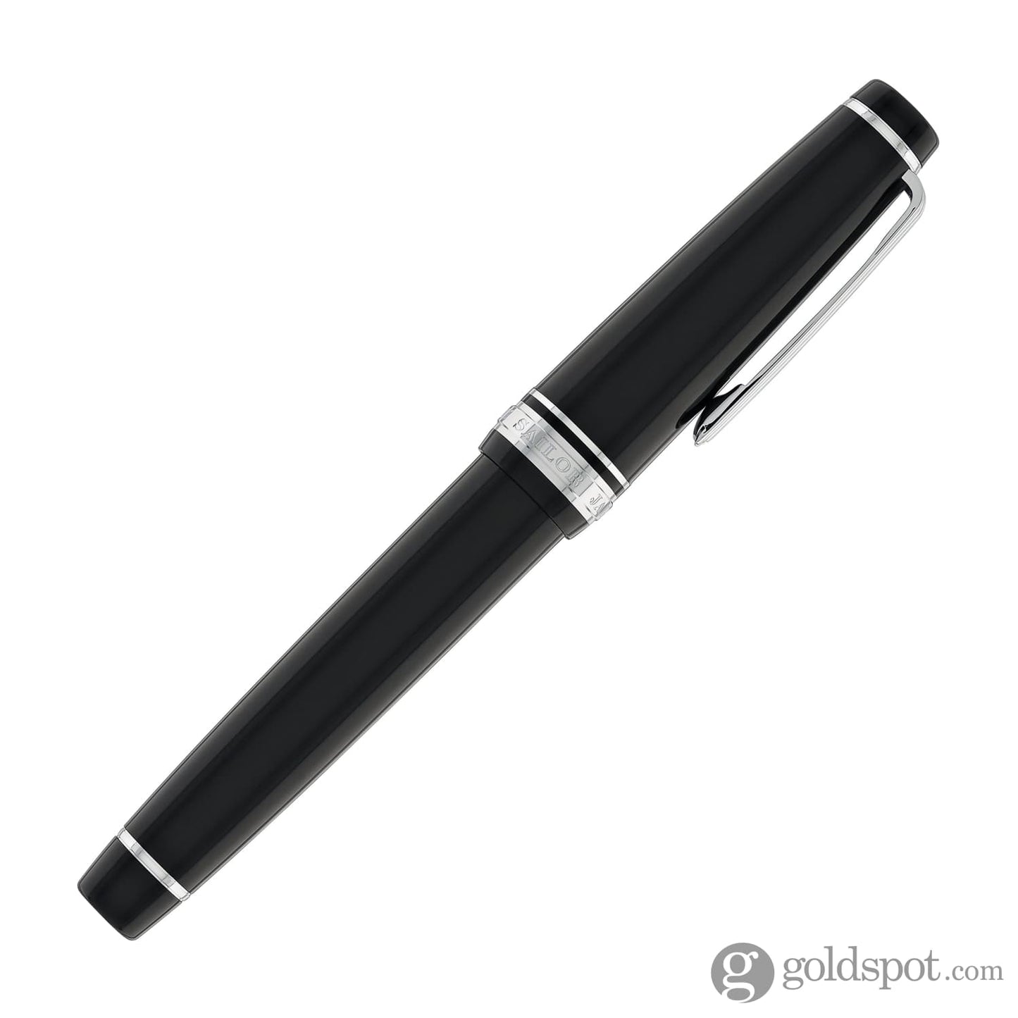 Sailor Pro Gear Standard Fountain Pen in Ginza Silver Matte Grip 21K Gold Fountain Pen