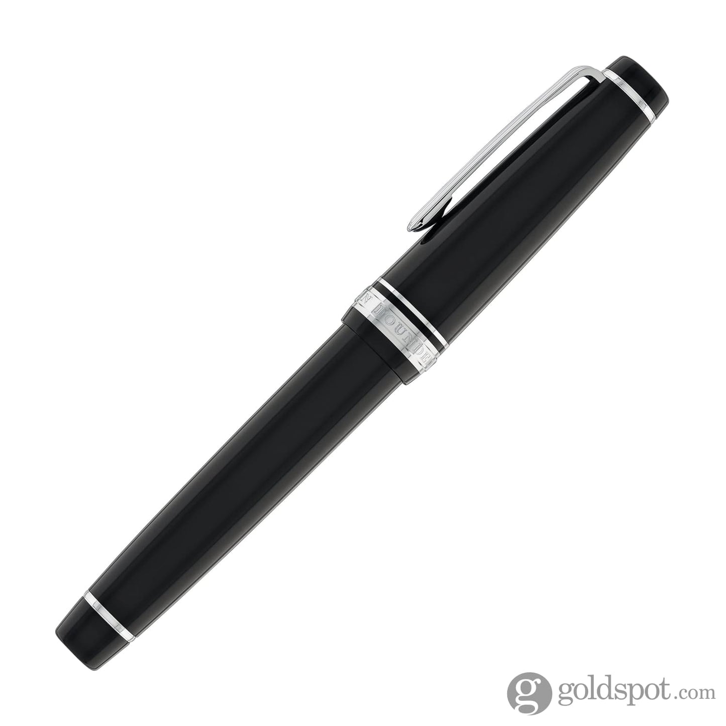 Sailor Pro Gear Standard Fountain Pen in Ginza Silver Matte Grip 21K Gold Fountain Pen