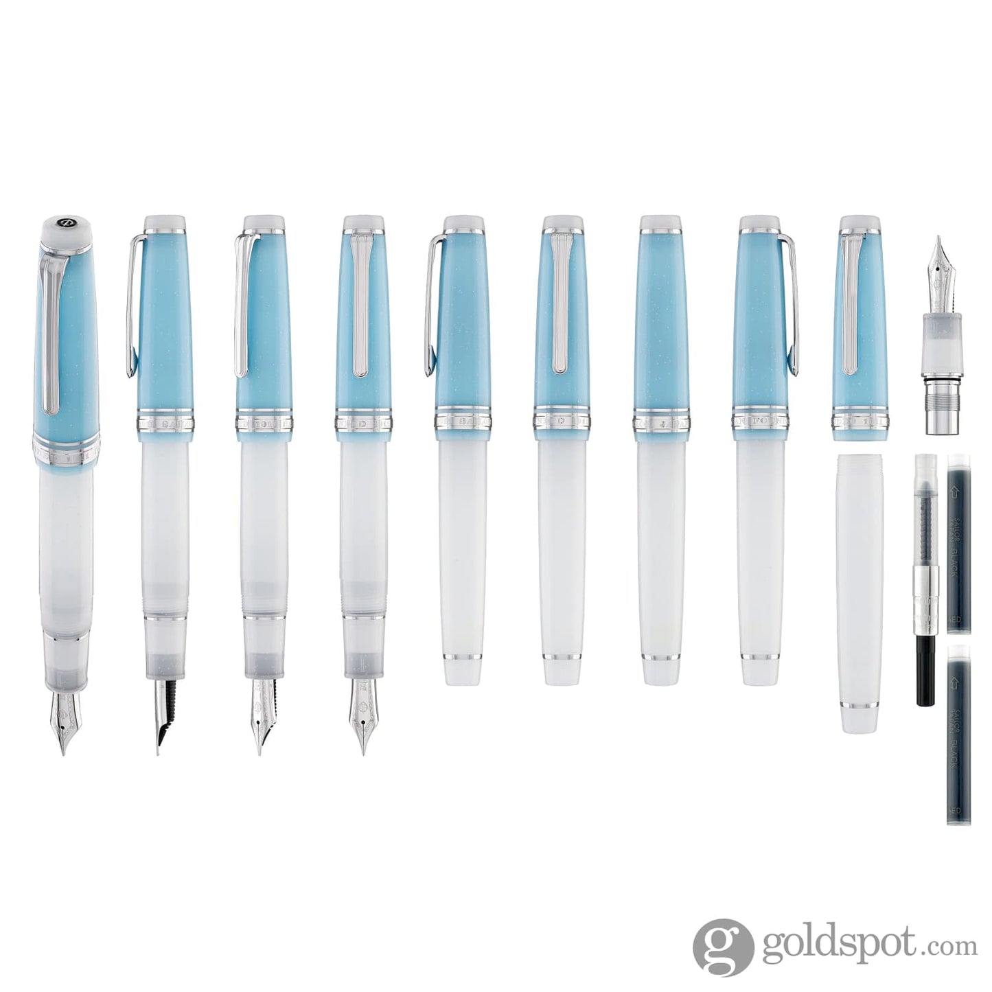 Sailor Pro Gear Standard Fountain Pen in Sapporo Snow Festival - 21K Gold Limited Edition Fountain Pen