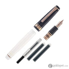 Sailor Professional Gear Slim ’Dried Flower 2’ Collection Fountain Pen in Black Rose - 14k Gold Fountain Pen