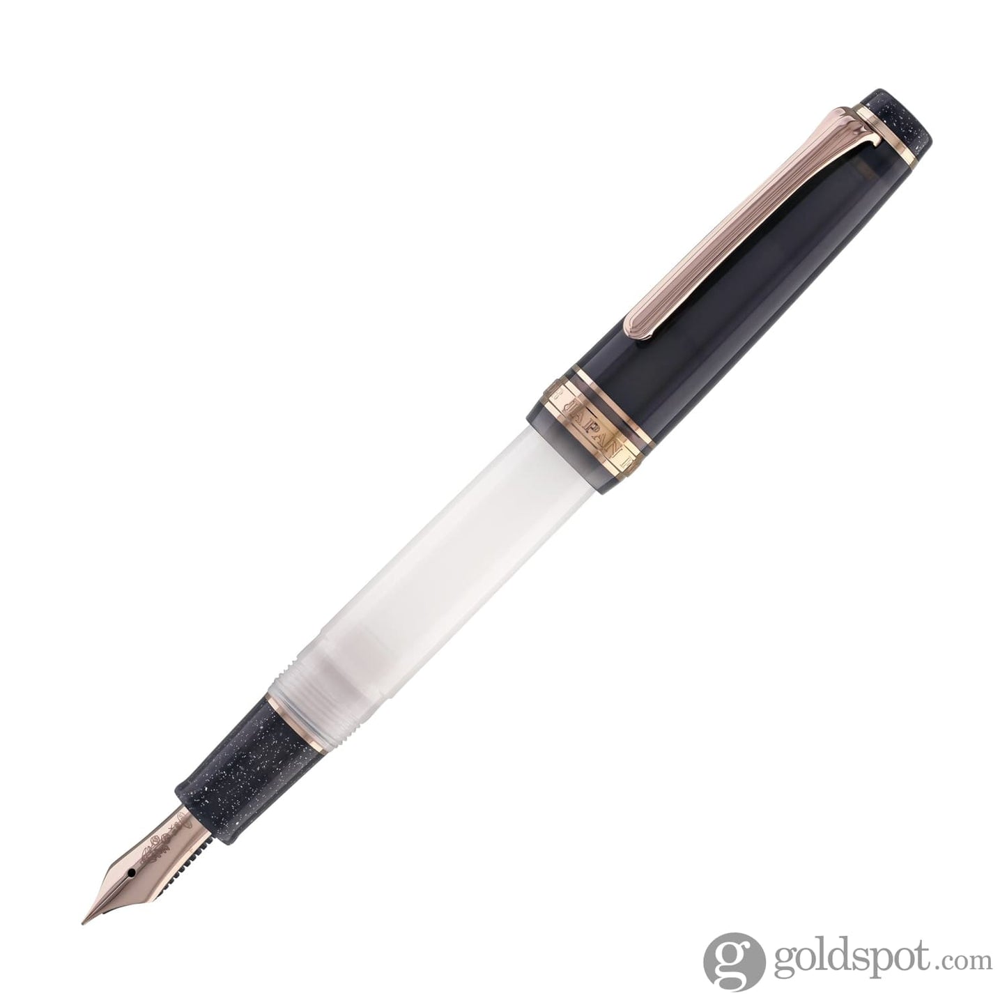 Sailor Professional Gear Slim ’Dried Flower 2’ Collection Fountain Pen in Black Rose - 14k Gold Fountain Pen