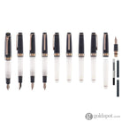 Sailor Professional Gear Slim ’Dried Flower 2’ Collection Fountain Pen in Black Rose - 14k Gold Fountain Pen