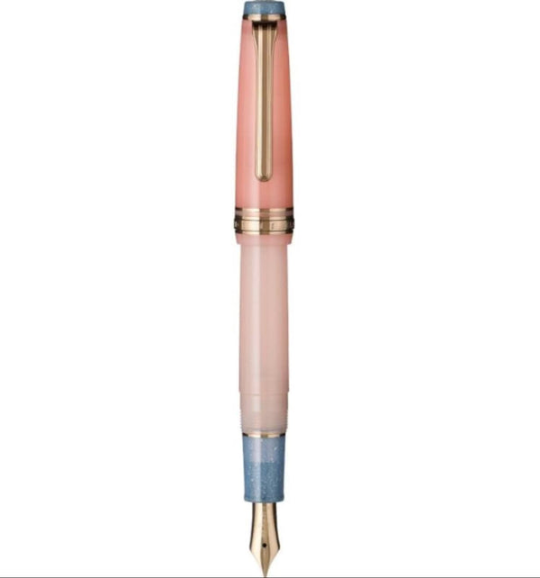 Sailor Professional Gear Slim ’Dried Flower 2’ Collection Fountain Pen in Globe Amaranth - 14k Gold Fountain Pen