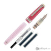 Sailor Professional Gear Slim Dried Flower Collection Fountain Pen in Pink Rose - 14k Gold Fountain Pen