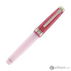 Sailor Professional Gear Slim Dried Flower Collection Fountain Pen in Pink Rose - 14k Gold Fountain Pen