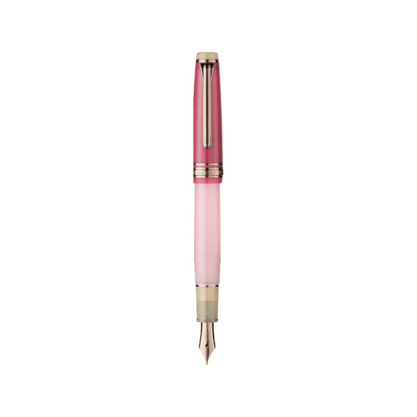 Sailor Professional Gear Slim Dried Flower Collection Fountain Pen in Pink Rose - 14k Gold Fountain Pen