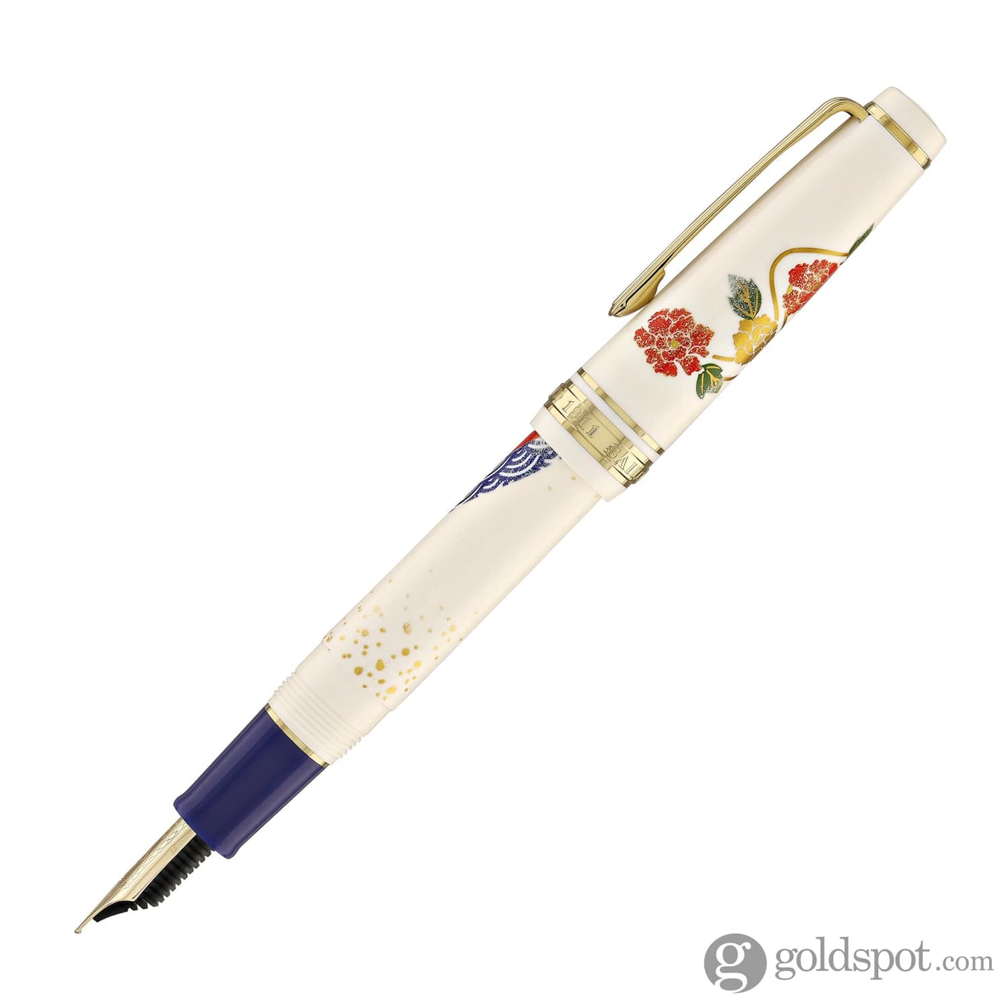 Sailor Professional Gear Slim ’Kimono’ Fountain Pen in Happiness with Gold IP - 14K Gold Fountain Pen