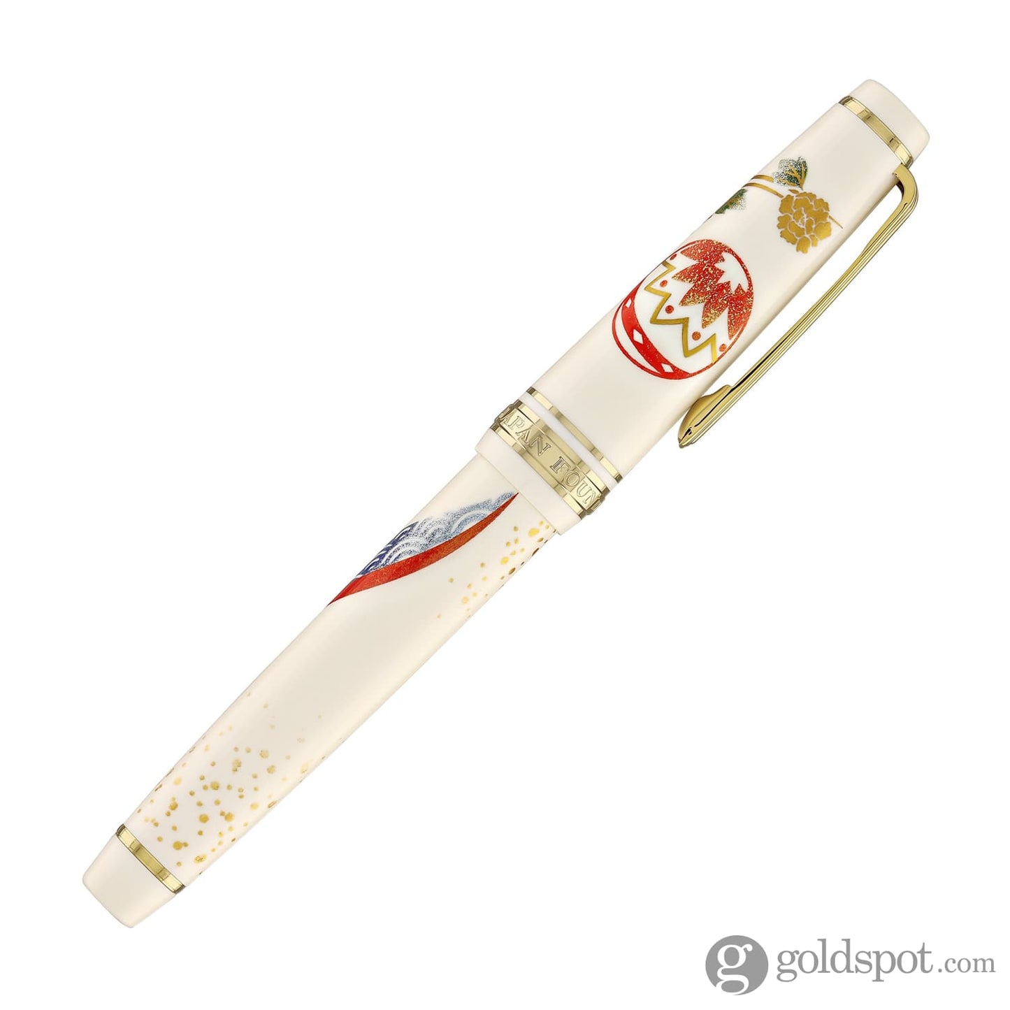 Sailor Professional Gear Slim ’Kimono’ Fountain Pen in Happiness with Gold IP - 14K Gold Fountain Pen