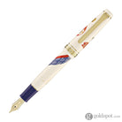 Sailor Professional Gear Slim ’Kimono’ Fountain Pen in Happiness with Gold IP - 14K Gold Fountain Pen