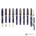 Sailor Professional Gear Slim ’Kimono’ Fountain Pen in Longevity with Gold IP - 14K Gold Fountain Pen