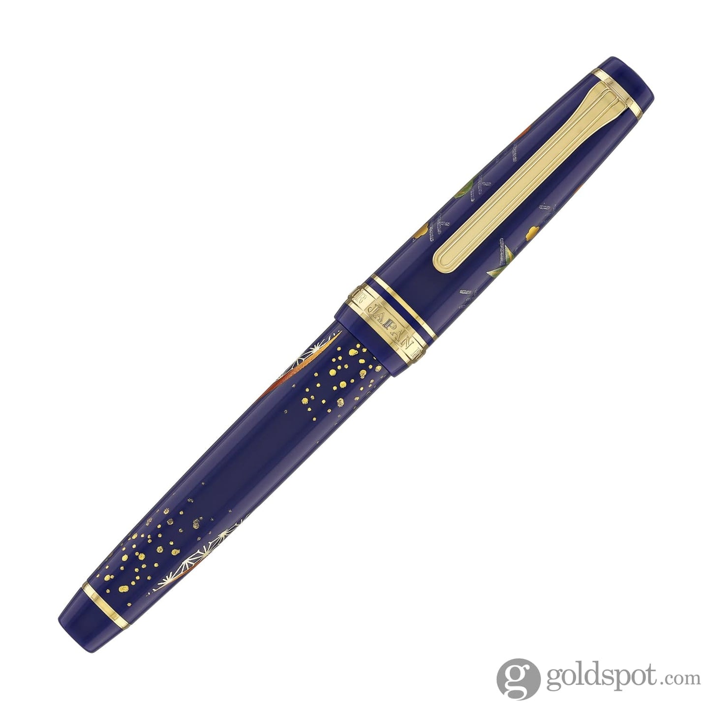 Sailor Professional Gear Slim ’Kimono’ Fountain Pen in Longevity with Gold IP - 14K Gold Fountain Pen