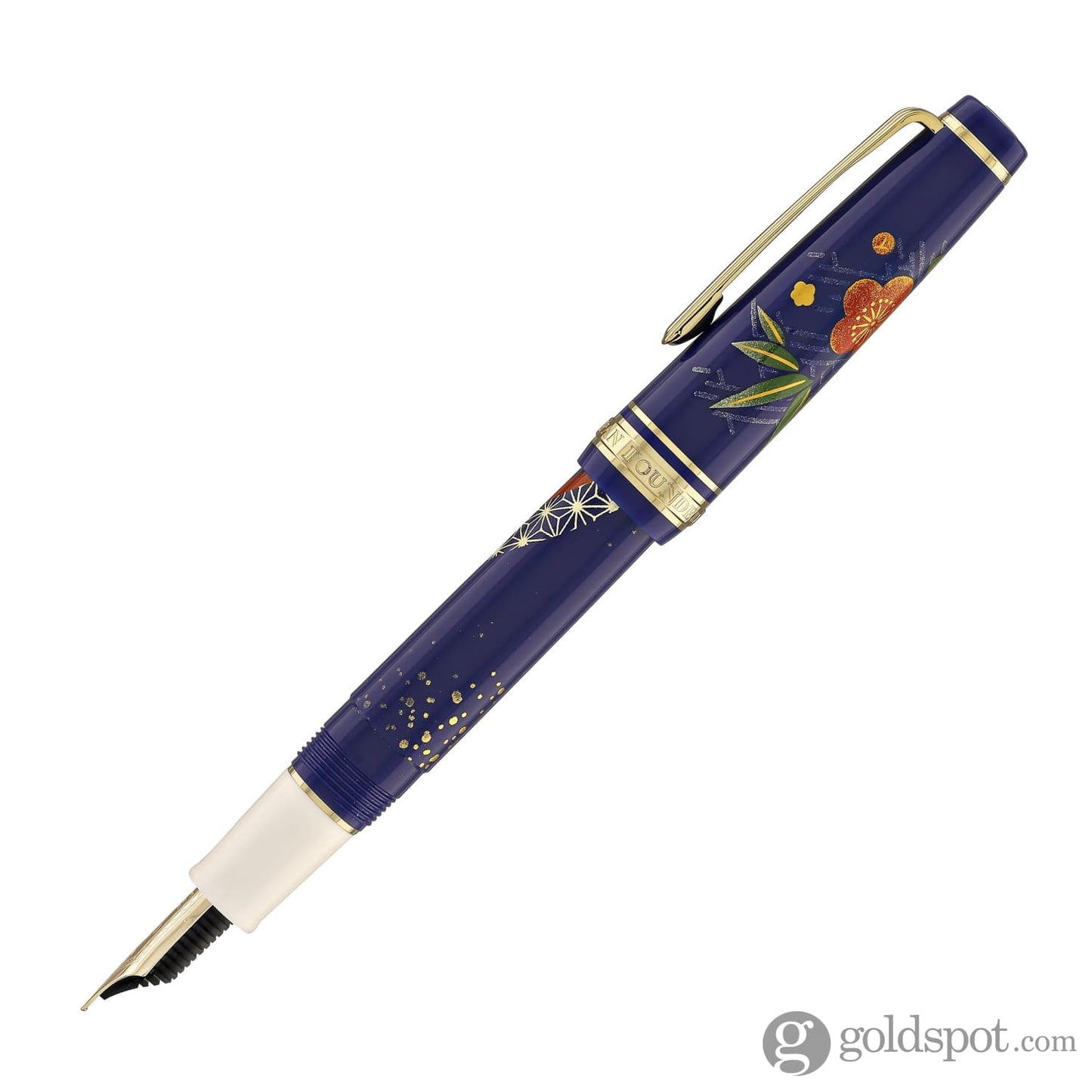 Sailor Professional Gear Slim ’Kimono’ Fountain Pen in Longevity with Gold IP - 14K Gold Fountain Pen