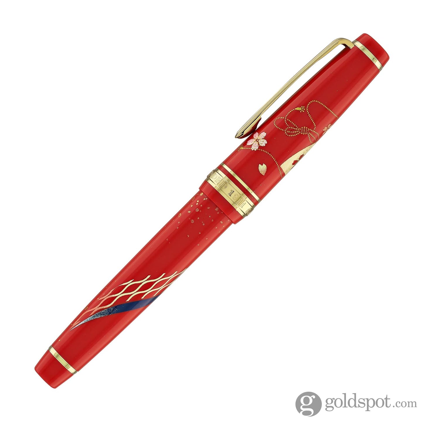 Sailor Professional Gear Slim ’Kimono’ Fountain Pen in Prosperity with Gold IP - 14K Gold Fountain Pen