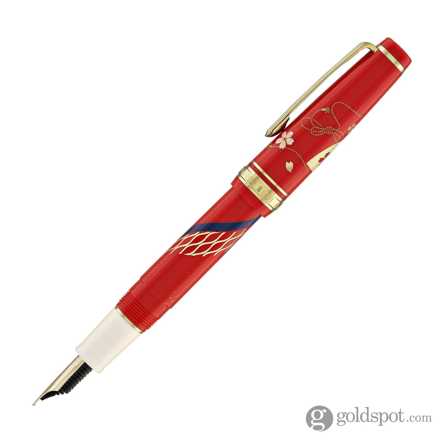 Sailor Professional Gear Slim ’Kimono’ Fountain Pen in Prosperity with Gold IP - 14K Gold Fountain Pen