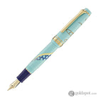 Sailor Professional Gear Slim ’Kimono’ Fountain Pen in Protective Charm with Gold IP - 14K Gold Fountain Pen