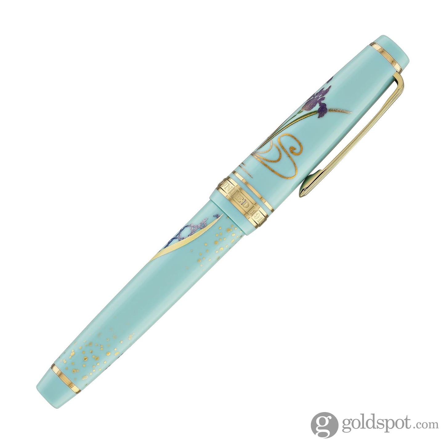 Sailor Professional Gear Slim ’Kimono’ Fountain Pen in Protective Charm with Gold IP - 14K Gold Fountain Pen